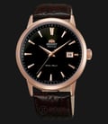 Orient Symphony FER27002B Classic Automatic Black Dial Brown Leather Strap-0
