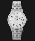 Orient Symphony FER2700DW Automatic Elegant White Dial Stainless Steel -0