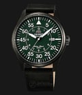 Orient Flieger FER2A002F Automatic Green Forest Dial Black Leather Strap-0