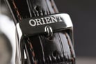 Orient FES00006W Automatic White Dial Brown Leather Strap Men Watch-3