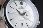 Orient FES00006W Automatic White Dial Brown Leather Strap Men Watch-4