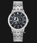 Orient Classic FET0P002B Automatic Sun & Moon Black Dial Stainless Steel Strap-0