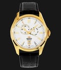 Orient FET0R004W Multi-Eyes Automatic White Dial Leather Strap-0