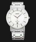 Orient Classic FGW01006W Men White Dial Stainless Steel Strap-0