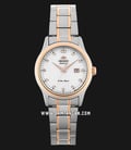 Orient FNR1Q001W Automatic Steel Dress Ladies White Mother of Pearl Dial Dual Tone Stainless Steel-0