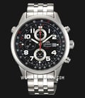 Orient Sport FTD09006B Chronograph Men Watch Black Dial Stainless Steel-0