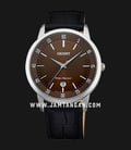 Orient FUNG5003T Men Brown Dial Black Leather Strap-0