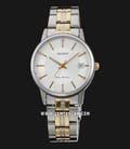 Orient FUNG7002W Ladies White Dial Dual Tone Stainless Steel Strap-0