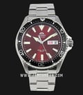 Orient Sports RA-AA0003R Kamasu Automatic Divers Red Dial Stainless Steel Strap-0