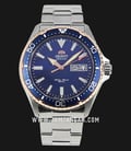 Orient Kamasu RA-AA0007A Automatic Divers Blue Coral Limited Edition Dial Stainless Steel Strap-0