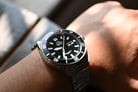 Orient Sports RA-AA0008B Kanno Automatic Divers Black Dial Stainless Steel Strap-2