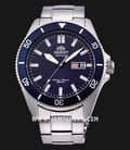 Orient Sports RA-AA0009L Kanno Automatic Divers Blue Dial Stainless Steel Strap-0