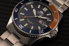 Orient Sports RA-AA0913L Kanno Automatic Men Blue Navy Dial Stainless Steel Strap-2
