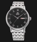 Orient Contemporary RA-AA0A02B Automatic Men Black Dial Stainless Steel Strap-0