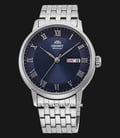 Orient Contemporary RA-AA0A03L Automatic Men Blue Dial Stainless Steel Strap-0