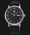 Orient Contemporary RA-AA0A05B Automatic Men Black Dial Black Leather Strap-0