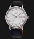 Orient Contemporary RA-AA0A06S Automatic Men White Dial Black Leather Strap-0