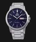 Orient Commuter RA-AA0C02L Men Blue Dial Stainless Steel Strap-0