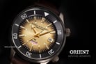 Orient King Diver RA-AA0D04G Weekly Auto 70th Anniversary Brown Leather Strap Limited Edition-2