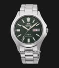 Orient TriStars RA-AB0F08E Automatic Men Green Dial Stainless Steel Strap -0