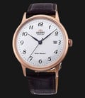 Orient Bambino V5 RA-AC0001S Automatic Men White Dial Brown Leather Strap-0