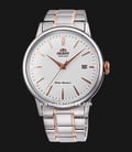 Orient Classic Bambino RA-AC0004S Automatic Men White Dial Dual Tone Stainless Steel-0
