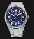 Orient Flight RA-AC0H01L Automatic Men Blue Dial Stainless Steel Strap-0