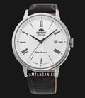 Orient Contemporary RA-AC0J06S Men White Dial Brown Leather Strap-0