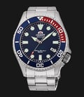 Orient New Triton RA-AC0K03L Automatic Divers Blue Navy Dial Stainless Steel Strap-0