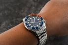 Orient New Triton RA-AC0K03L Automatic Divers Blue Navy Dial Stainless Steel Strap-8