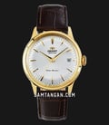 Orient Bambino Classic RA-AC0M01S Automatic Men White Dial Brown Leather Strap-0