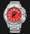 Orient M-Force RA-AC0N02Y Automatic Men Red Dial Stainless Steel Strap-0