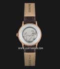 Orient Bambino RA-AG0001S Open Heart Automatic Man White Dial Brown Leather Strap-3