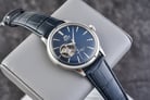 Orient Classic RA-AG0005L Automatic Open Heart Blue Dial Blue Leather Strap-4