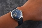 Orient Classic RA-AG0005L Automatic Open Heart Blue Dial Blue Leather Strap-6