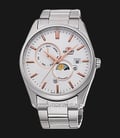 Orient RA-AK0301S Automatic Men Sun & Moon Silver Dial Stainless Steel Strap-0