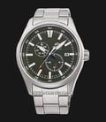 Orient Defender II RA-AK0402E Automatic Men Green Dial Stainless Steel Strap-0