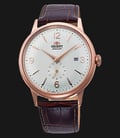 Orient Classic RA-AP0001S Automatic Men White Dial Brown Leather Strap-0