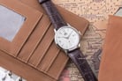 Orient Classic RA-AP0002S Bambino Small Seconds Automatic White Dial Brown Leather Strap-3