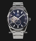 Orient Contemporary RA-AR0003L Open Heart Automatic Men Blue Dial Stainless Steel-0