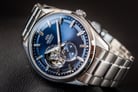 Orient Contemporary RA-AR0003L Open Heart Automatic Men Blue Dial Stainless Steel-1