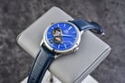 Orient RA-AS0103A Automatic Sun & Moon Open Heart Blue Dial Blue Navy Leather Strap-5