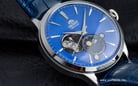 Orient RA-AS0103A Automatic Sun & Moon Open Heart Blue Dial Blue Navy Leather Strap-8