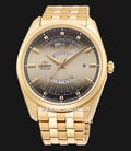 Orient Contemporary RA-BA0001G Multi Year Calendar Automatic Gradient Dial Gold St. Steel Strap-0