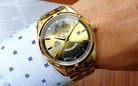 Orient Contemporary RA-BA0001G Multi Year Calendar Automatic Gradient Dial Gold St. Steel Strap-5