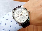 Orient Mechanical Contemporary RA-BA0005S Automatic Men White Dial Brown Leather Strap-3