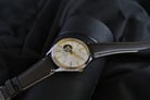 Orient Star RE-AT0201G Open Heart Biege Dial Brown Leather Strap-4