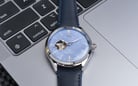 Orient Star RE-AT0203L Open Heart Light Blue Dial Blue Leather Strap-3