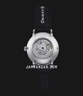 Orient Star RE-AY0106S Mechanical M45 Watch Men Silver Moon Phase Dial Black Leather Strap-2