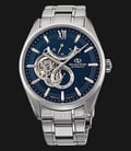Orient Star Contemporary RE-HJ0002L Automatic Men Blue Dial Stainless Steel Strap-0
